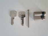 Veiligheidscilinderslot inclusief 2 sleutels (tbv Overhead Doorlock grendel)