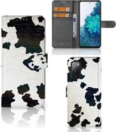 Mobiel Book Case Samsung Galaxy S20FE GSM Hoesje Koeienvlekken