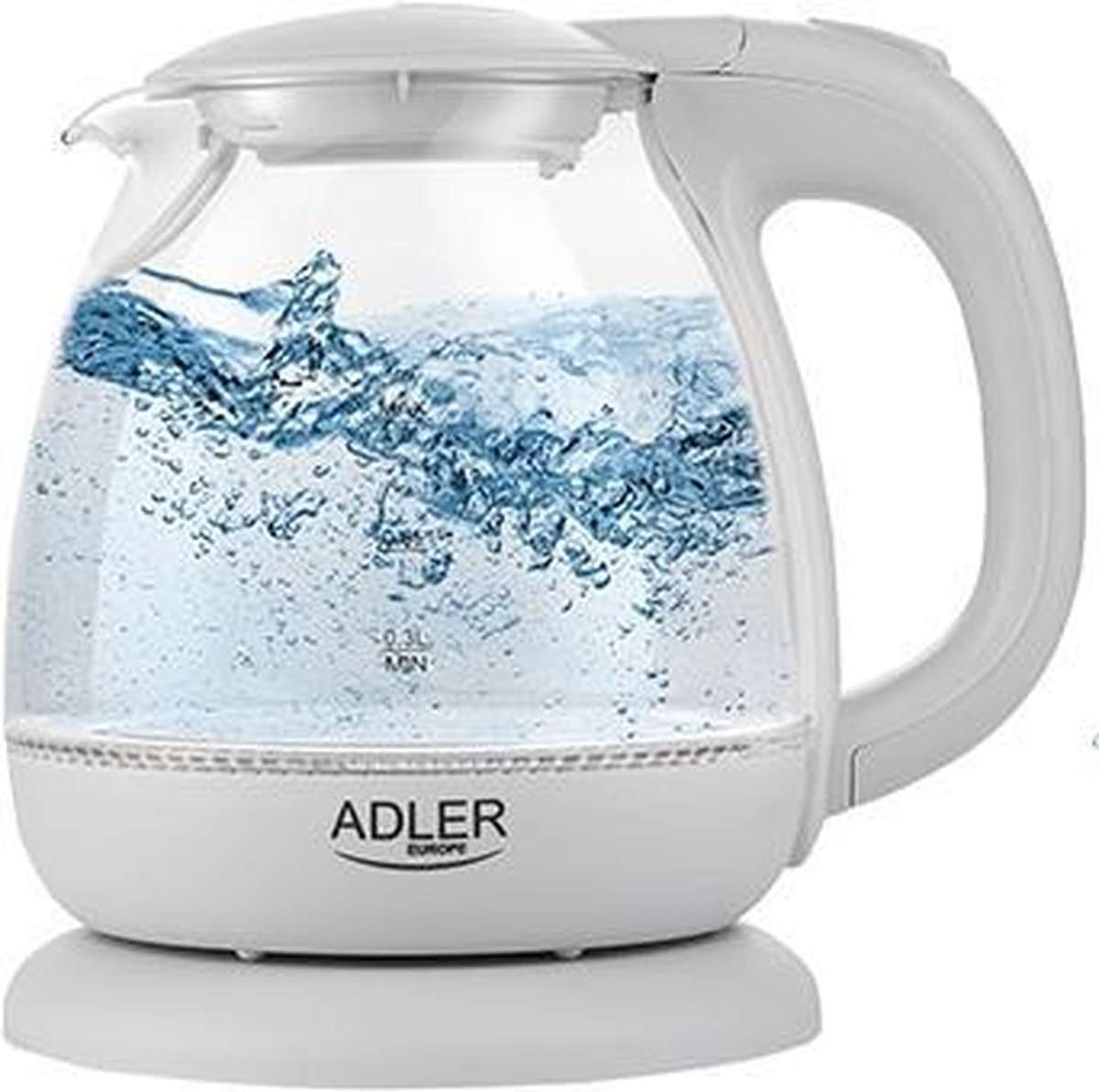 Top Choice - Waterkoker - grijs - 1100 watt - 1 liter