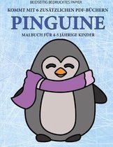 Malbuch fur 4-5 jahrige Kinder (Pinguine)