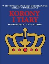 Kolorowanka dla 4-5-latkow (Korony i tiary)