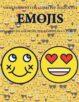 Libro da colorare per bambini di 4-5 anni (Emojis)
