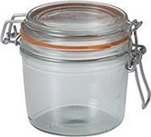 Super Weckpot - Inmaakpotten - Conserveerpot - Confituurpot - Voorraadpotten - 350ml - d85mm - 6 stuks