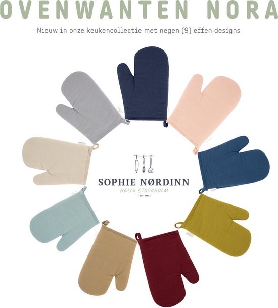 Handschoenen van Sophie Nordinn® - Handschoen Nora (Donkerblauw) - Universele wanten 2 Stuks - Sophie Nørdinn