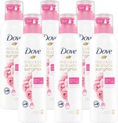 Dove 24H Bad mousse Rose Oil Voordeelverpakking - 6 x 200 ml