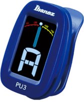 Ibanez PU3-BLUE Chromatic Clip Tuner / chromatische stemapparaat voor gitaar