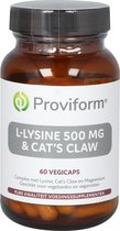 Proviform L-Lysine 500 mg & Cat's claw - 60 vcaps