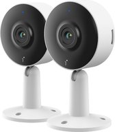 Arenti IN1T Bewakingscamera - Beveiligingscamera binnen - 2K Ultra HD Resolutie – Wifi camera - Inclusief 32GB SD kaart