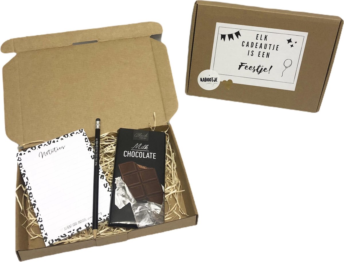 Brievenbus cadeau - chocolate - Verjaardagscadeau brievenbus pakket - giftset -... bol.com