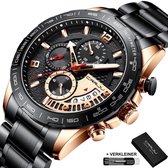 Pagani Design Horloge Luxe Herenhorloge Cadeau - Horloges voor Mannen - Waterdicht - Zilver Goud Groen