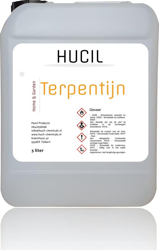 Terpentijn - terpentijnolie -terpentijn olie - 5 liter | bol