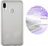 BackCover Layer TPU + PC - Telefoonhoesje - Hoesje voor Huawei Y9 2019 - Zilver