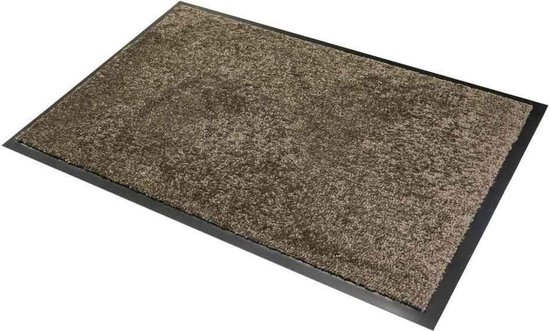 Kano Herziening Beperkingen 1x Coryl Anti-slip Absorberend tapijt - Tania bruin - 60x40cm -  Vloerbedekking -... | bol.com