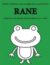 Libro da colorare per bambini di 4-5 anni (Rane)