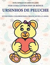 Livro para colorir para criancas de 4-5 anos (Ursinhos de peluche)