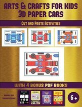 Cut and Paste Activities (Arts and Crafts for kids - 3D Paper Cars)