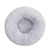 Fluffy Luxe Dierenmand |Katten - Honden| Extra zacht | Wasbaar |50cm-25cm|Lichtgrijs