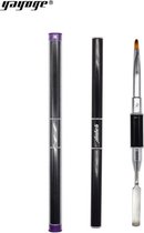 Yayoge dual brush met slice