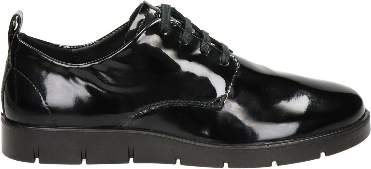 ECCO Bella dames veterschoen - Zwart - Maat 37 | bol.com