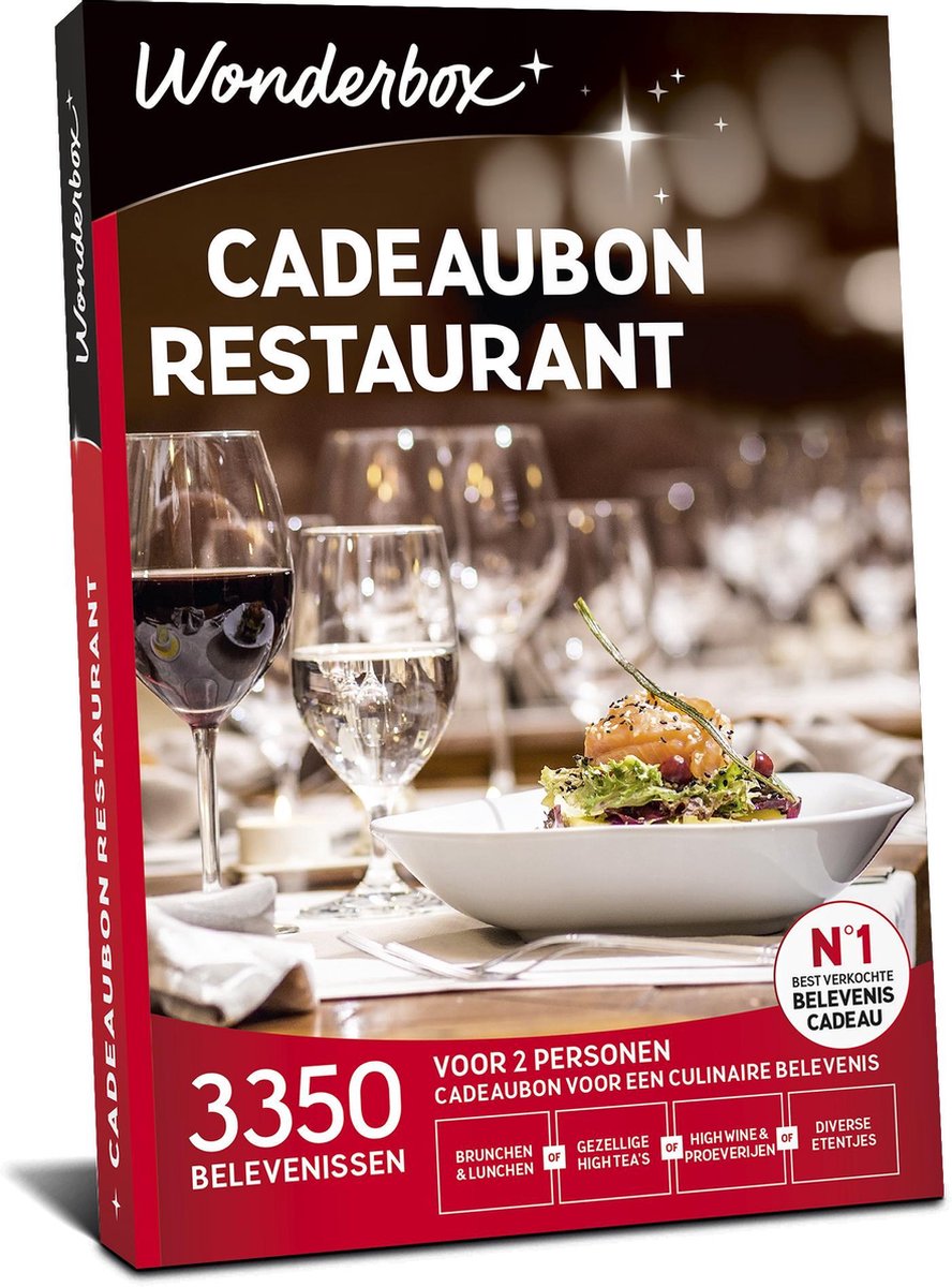 Wonderbox Cadeaubon - Restaurant | bol.com