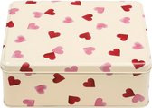 Boîte à biscuits rectangulaire Emma Bridgewater Pink Hearts (20x15x8cm)
