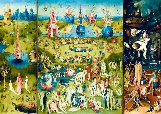Jeroen Bosch - De tuin der lusten (1000 stukjes, kunst puzzel) | bol.com