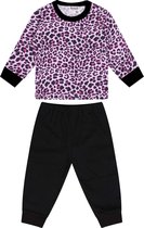Beeren Pyjama Panter Meisjes Roze/zwart Maat 86/92
