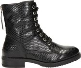 Dolcis dames veterboot - Zwart - Maat 40