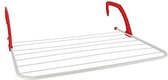 Gerimport Droogrek 7 M Staal 63 X 50 Cm Wit/rood
