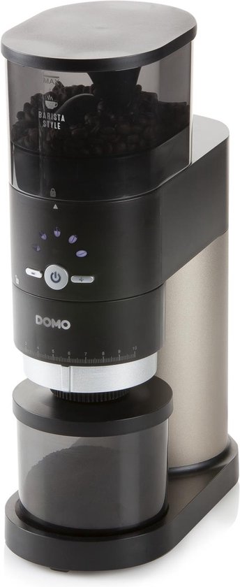 Domo DO715K - Koffiemolen - 120 gr - Zwart | bol.com