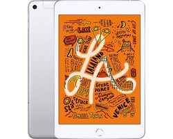 Apple iPad Mini (2019) - 7.9 inch - WiFi + 4G - 256GB - Zilver - 5e generatie