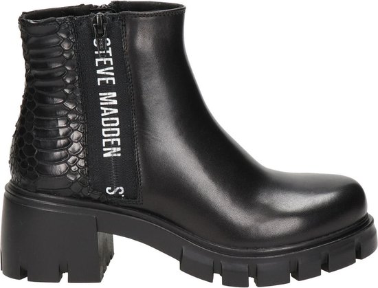 Steve Madden Gross-s dames enkellaars - Zwart - Maat 36 | bol.com