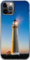 6F hoesje - geschikt voor iPhone 12 Pro - Transparant TPU Case - Lighthouse #ffffff