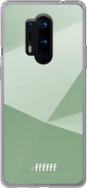 OnePlus 8 Pro Hoesje Transparant TPU Case - Fresh Geometric #ffffff