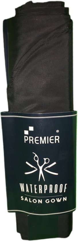 Kapmantel - Professionele Waterproof Kappersmantel met verstelbare klittenband sluiting (deze mantel is zonder de extra borduring) - Premier