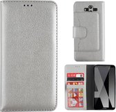 Wallet Case voor Huawei Mate 10 Pro - BookCase Zilver