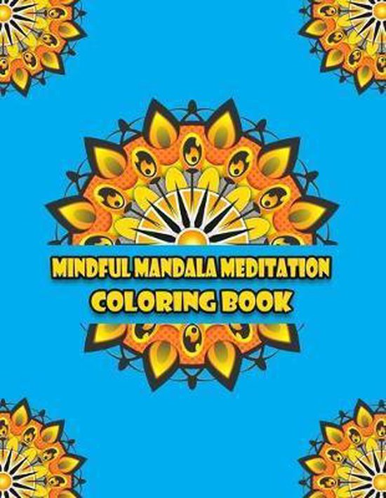 Mindful Mandala Meditation Coloring Book, Rick Art 9798641177922