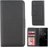 Wallet Case voor Sony XA1 Ultra - BookCase Zwart