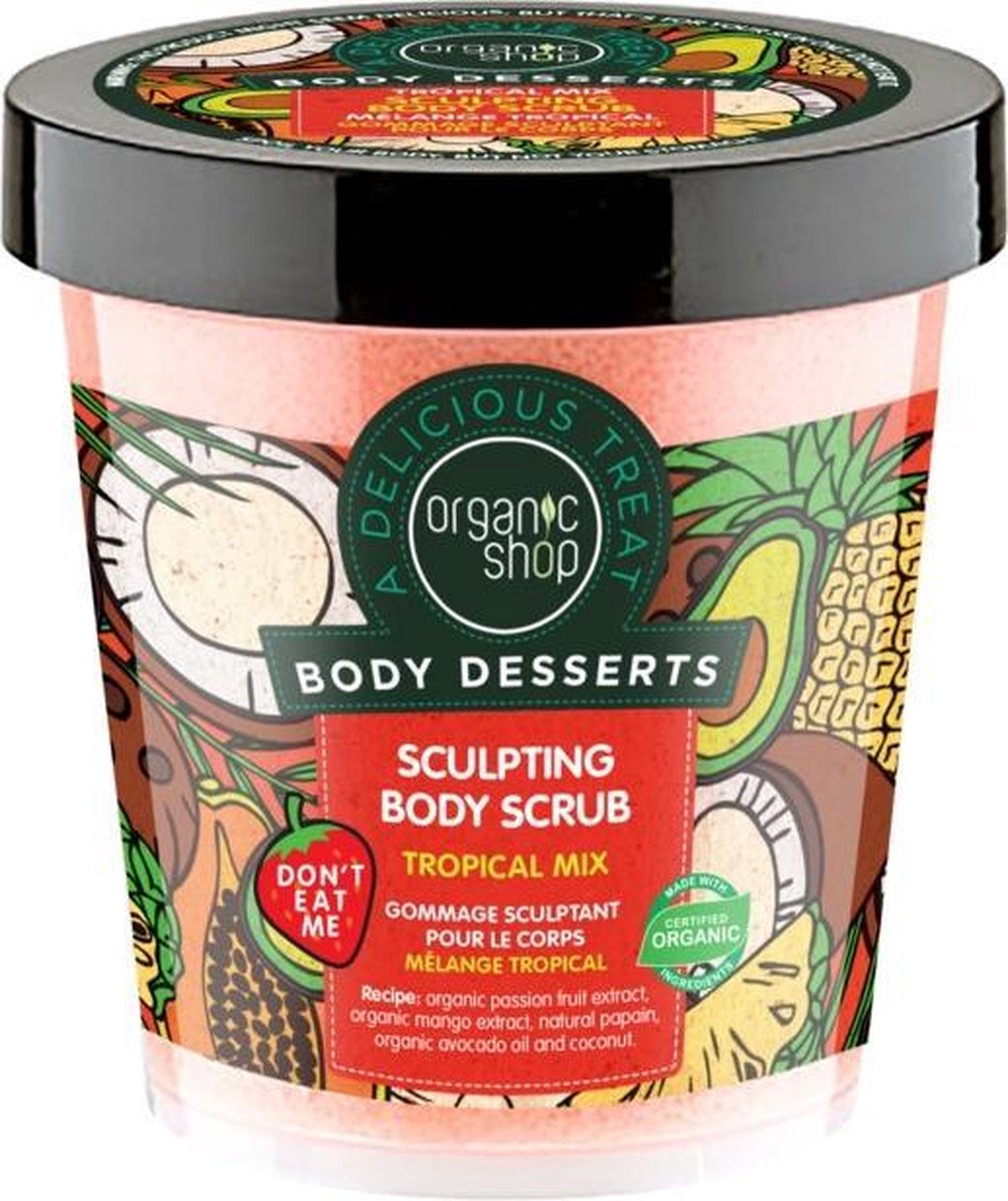 Organic Shop Body Desserts Scrub Tropical Mix 450 ml