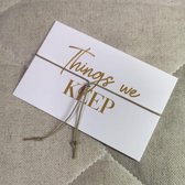 Memories by Memories Zijdekoord armband Things we keep