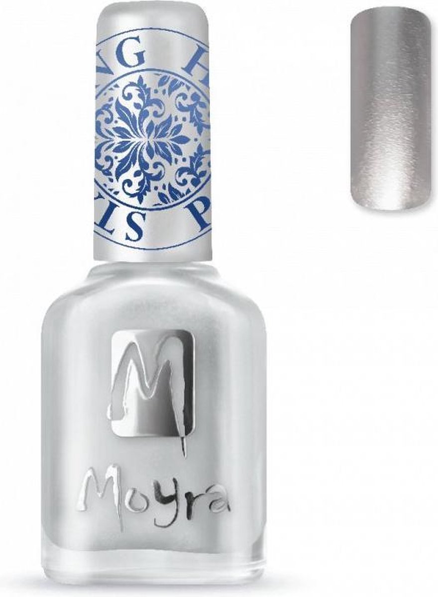 Moyra Stamping nail polish SP 08 Silver