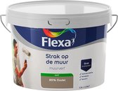 Flexa Strak op de muur - Muurverf - Mengcollectie - 85% Dadel - 2,5 liter