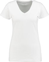 Zeeman dames T-shirt korte mouw - wit - maat 44 - 3 stuks