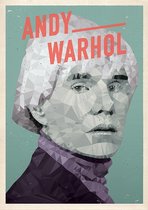 Celebrity Poster - Andy Warhol - Wandposter 60 x 40 cm