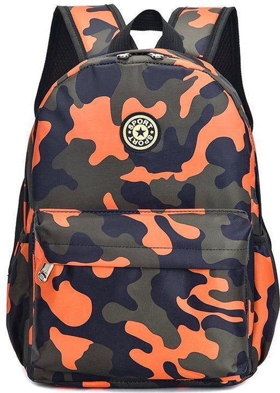 Rugzak camouflage online kind