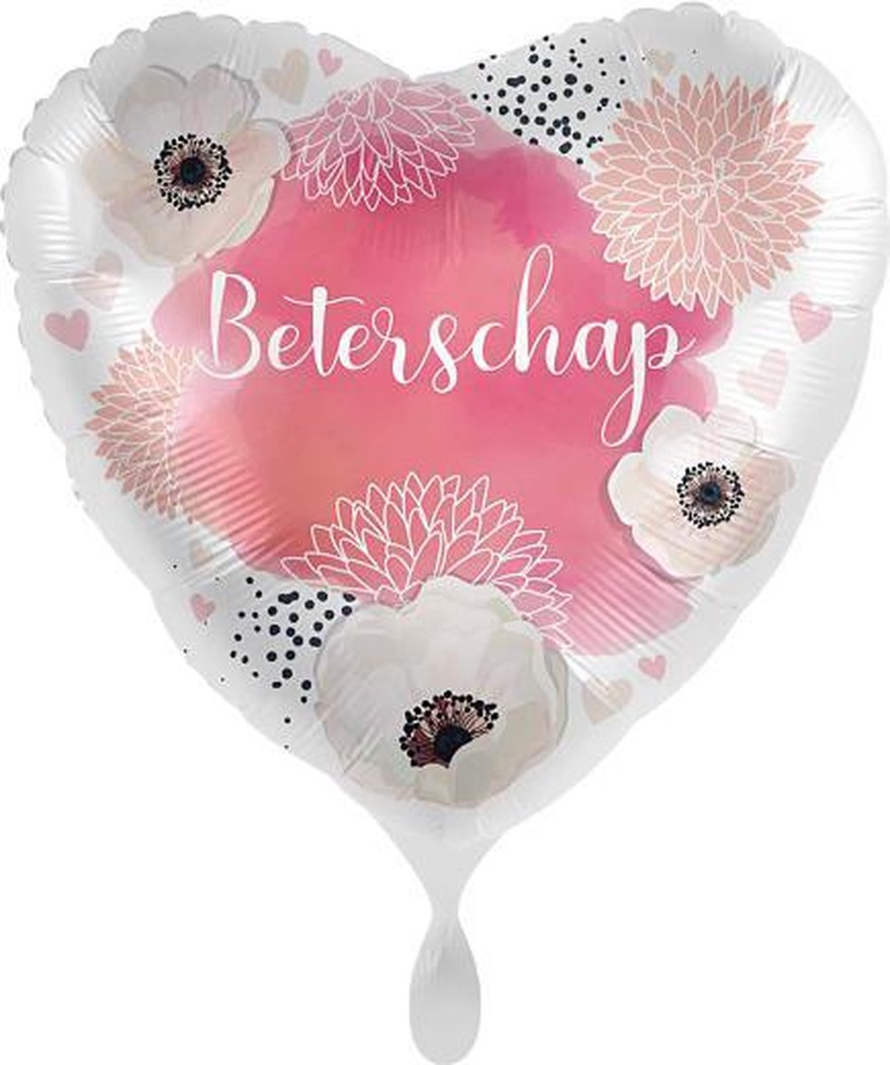 Folieballon Beterschap - hart