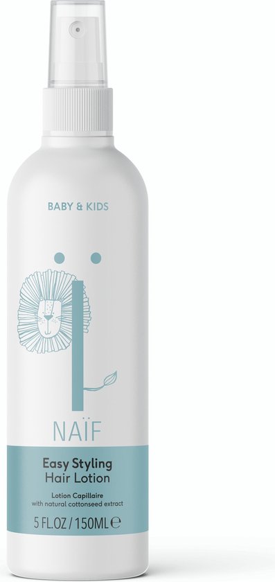 Naïf Easy Styling Haarlotion - Baby en Kind - 150ml - met Natuurlijke Ingrediënten