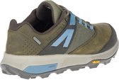 Merrell - Zion GTX Dames Wandelschoen - Dark Olive- Maat 37,5