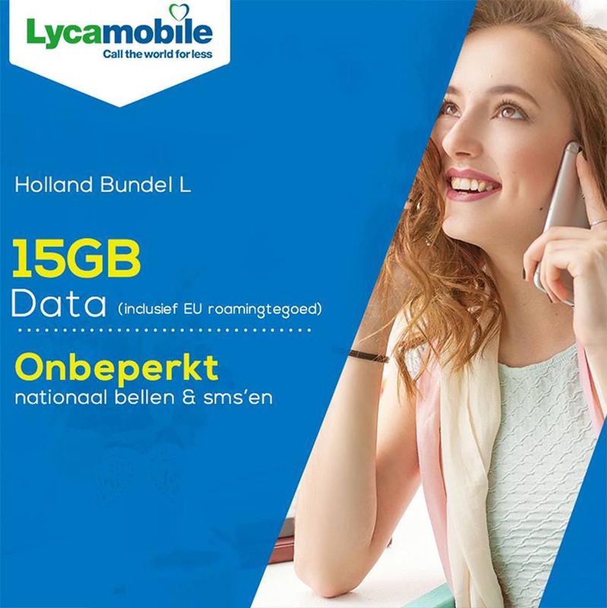 Carte Sim LycaMobile - Appels, SMS illimités - internet 50 Go