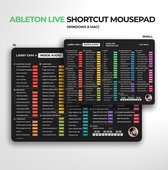 Shortcut Muismat - gemaakt voor - Ableton - XL - Mac
